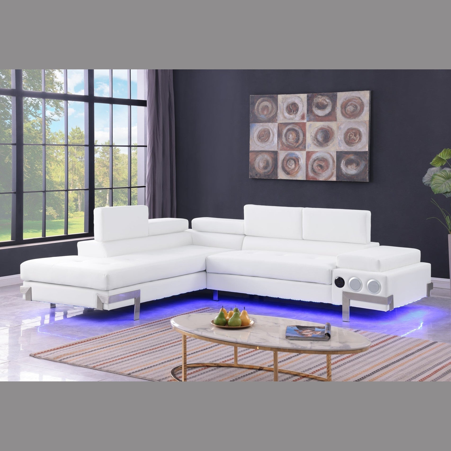 S1047 Magic White (LED & Speaker)