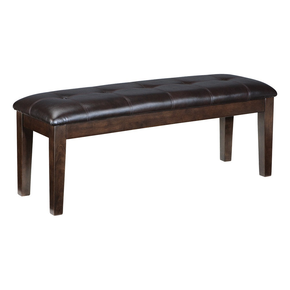 Haddigan Dark Brown Dining Bench