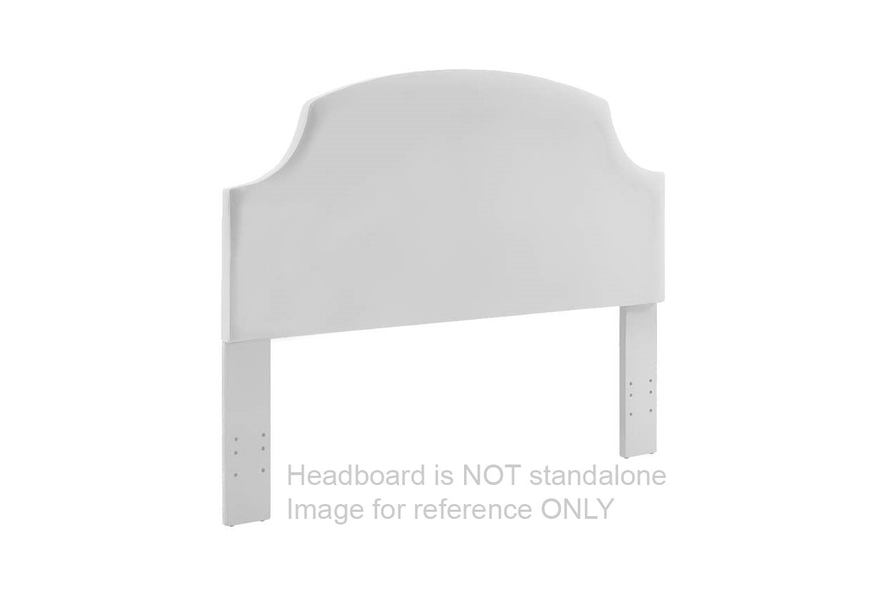 Kanwyn Whitewash King/California King Panel Headboard