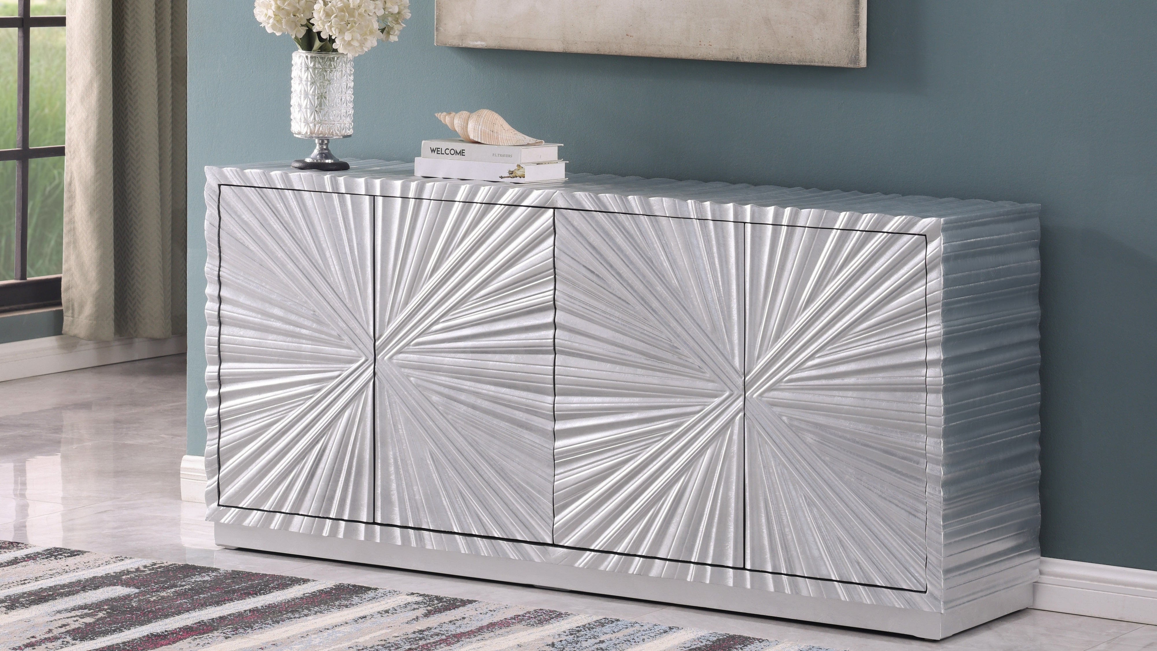 A-C10 Selene Console (Silver Leaf)