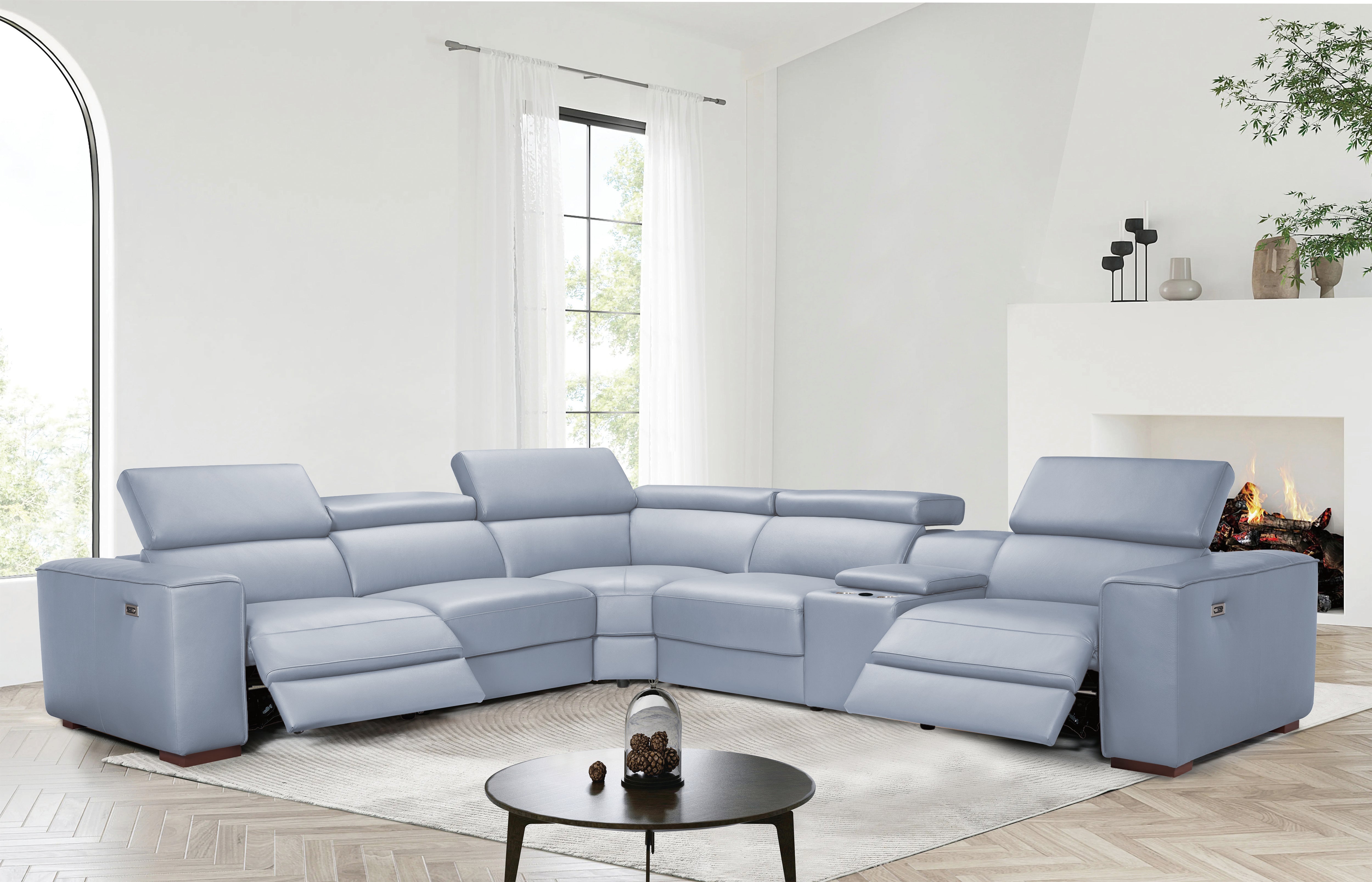 MI-633 Picasso II 6pcs Lt. Blue (2 Power)