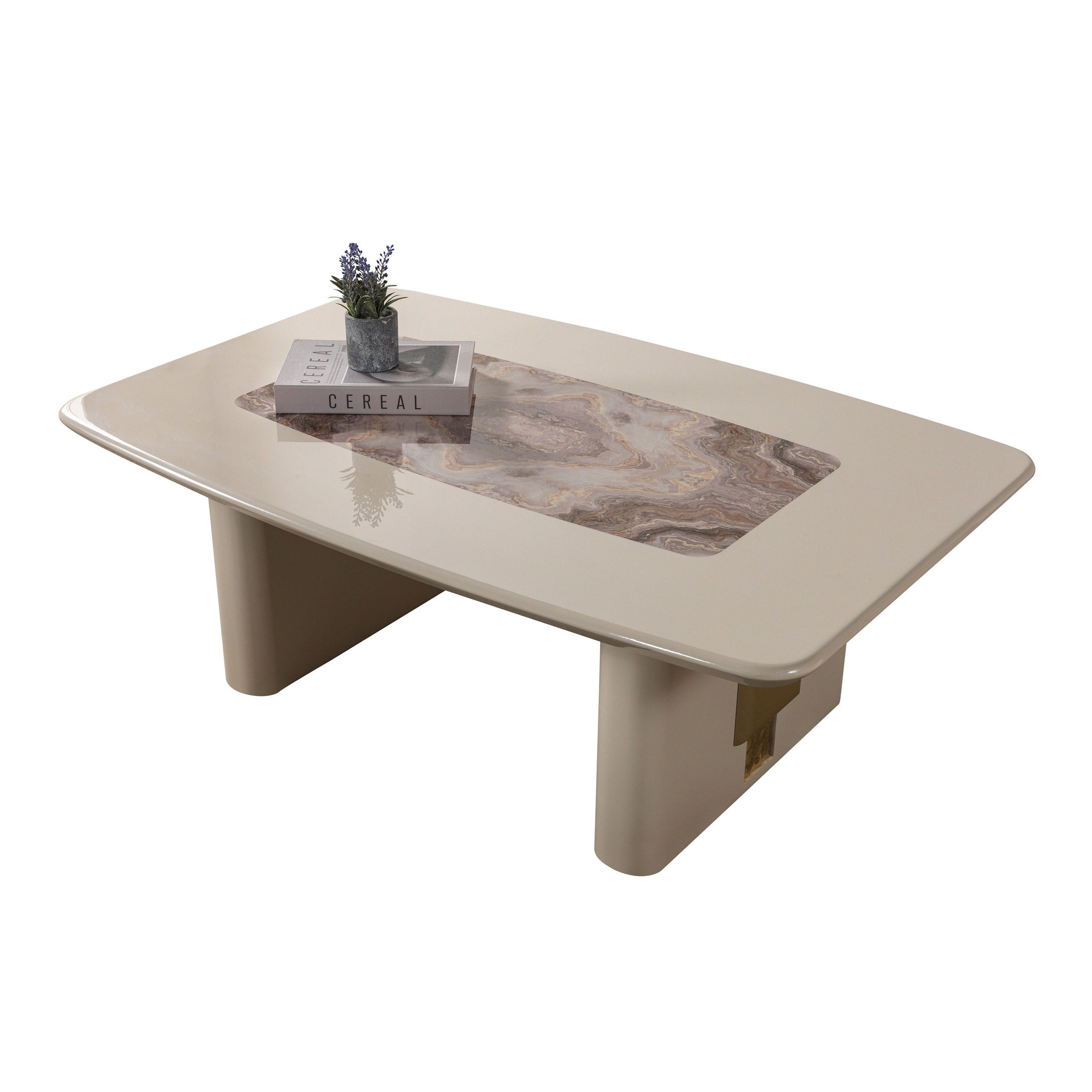 Carlina Ivory Coffee Table