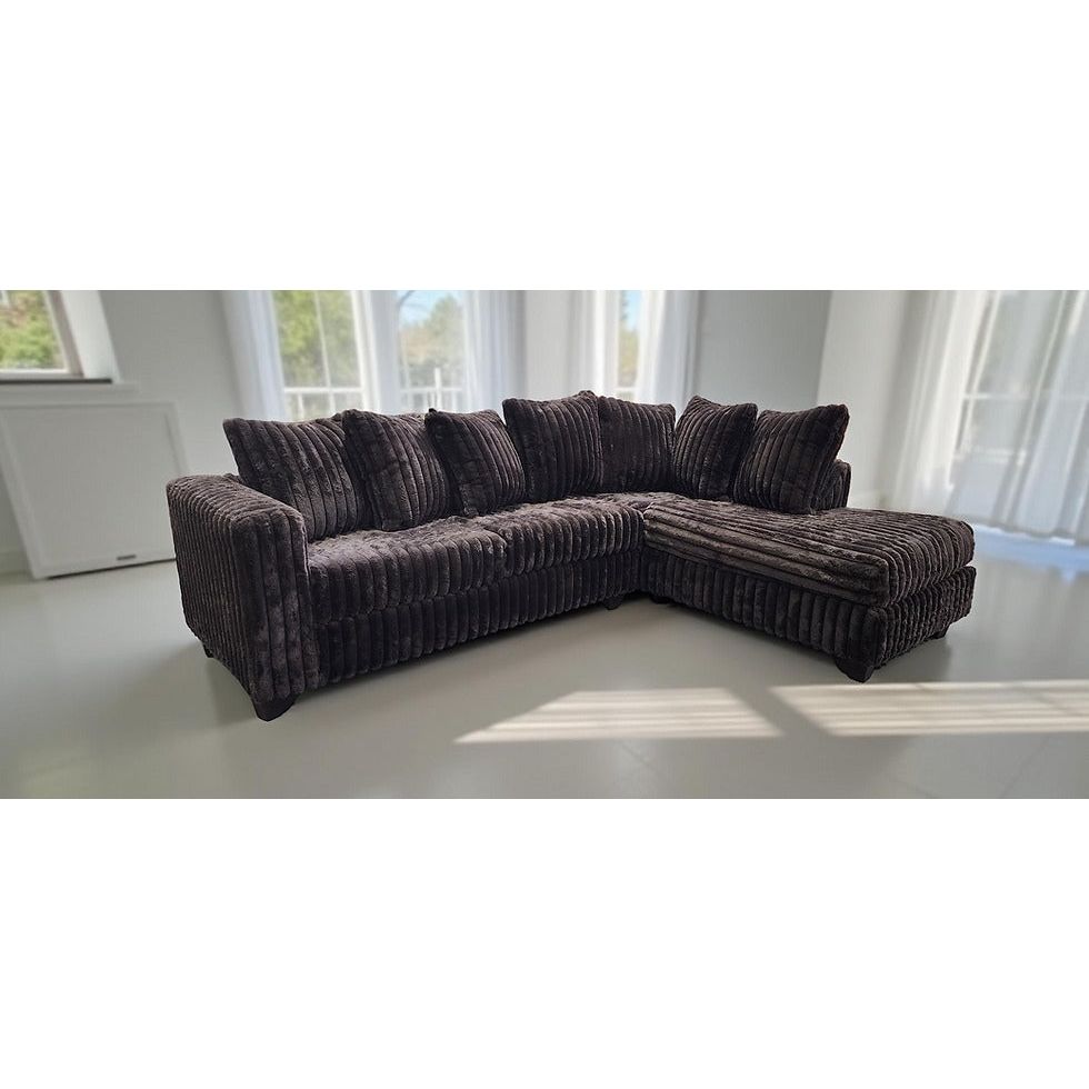 S300 Gia Sectional (Chocolate)